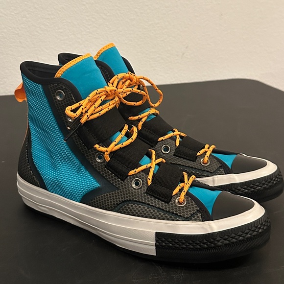 Converse Chuck 70 Tech Hiker Blue Skate Casual Mens Sneaker Boot Size10 162283C - Picture 1 of 6